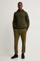 C.P. Company hanorac de bumbac 17CMSS026A005086W verde AW24