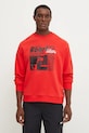 Ρούχα Βαμβακερή μπλούζα Puma 627162 κόκκινο
