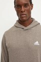 Μπλούζα adidas IY6617 καφέ AW24