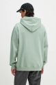 Abbigliamento Drôle de Monsieur felpa in cotone Le Hoodie Slogan Classique E.HO161.CO127.WG verde