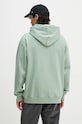 Abbigliamento Drôle de Monsieur felpa in cotone Le Hoodie Slogan Classique E.HO161.CO127.WG verde