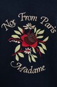 Drôle de Monsieur pulover de lana Le Maille Slogan Fleurs E.PO162.WO007.NY