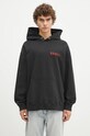 Abbigliamento KSUBI felpa in cotone Sinners Biggie Hoodie MPF24FL001 nero