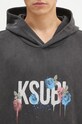 KSUBI hanorac de bumbac Graff Rose Kash Hoodie gri MPF24FL010