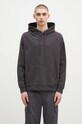 KSUBI hanorac de bumbac Inverted Biggie Hoodie cu gluga gri MFA24FL009