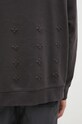 Βαμβακερή μπλούζα KSUBI Inverted Biggie Hoodie γκρί MFA24FL009