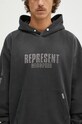 Represent cotton sweatshirt Godspeed Hoodie gray MLM4226.210