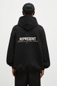 Represent cotton sweatshirt Patron Of The Club Hoodie cotton black MLM4270.001