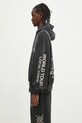 Bavlněná mikina Represent Metallica 40 Year Anniversary Zip-Thru Hoodie MLM4370.230 černá SS25