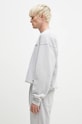 Represent cotton sweatshirt Represent Owners Club Sweater OCM41115.158 gray SS25