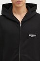 Represent felpa in cotone Represent Owners Club Zip Hoodie nero OCM41122.001