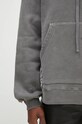 Bavlněná mikina A-COLD-WALL* Facade Hoodie šedá ACWMW200