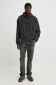 A-COLD-WALL* hanorac de bumbac Millbank Hoodie ACWMW197 gri AW24