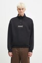Napapijri hanorac de bumbac B-Premium Hz print negru NP0A4I6N9411