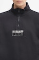 Napapijri felpa in cotone B-Premium Hz nero NP0A4I6N9411