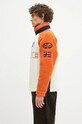 Napapijri fleece sweatshirt Equipe Fleece NP0A4IK6MO91 beige AW24