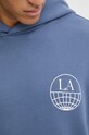 adidas Originals hanorac de bumbac JI6956 albastru