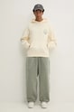 Бавовняна кофта adidas Originals JJ4038 бежевий AW24