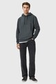 Βαμβακερή μπλούζα AllSaints RAVEN OTH HOODY M003NZ γκρί