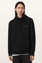 AllSaints pamut melegítőfelső RAVEN OTH HOODY pamut fekete M003NZ