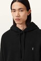 AllSaints pamut melegítőfelső RAVEN OTH HOODY M003NZ fekete SS25