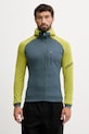 Dynafit bluza sportowa Radical Polartec wzorzyste zielony 08.0000071122