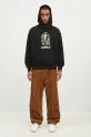 A Bathing Ape sweatshirt Marbling Camo By Bathing Ape Relaxed Fit 1K80114305 black