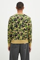 Odjeća Pamučna dukserica A Bathing Ape Abc Camo 1K80113008 zelena