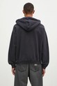 Одяг Бавовняна кофта Lacoste SH2830 чорний