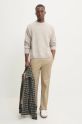 Abercrombie & Fitch sweter KI120.4190.150 beżowy AW24
