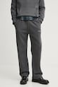Abercrombie & Fitch spodnie dresowe dzianina szary KI134.4112.120