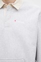 Dukserica Champion Polo Neck Sweatshirt 220708 siva