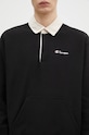 Mikina Champion Polo Neck Sweatshirt čierna 220708