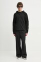Μπλούζα Heliot Emil AW24.M.08.070.BLK01 μαύρο AW24