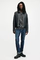 Хлопковая кофта AllSaints BRACE M032JB серый