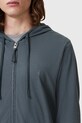 Бавовняна кофта AllSaints BRACE M032JB блакитний SS25