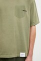 NEIGHBORHOOD cotton t-shirt Savage Crewneck SS green 242FPNH.CSM06