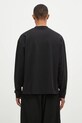 Oblečení Bavlněné tričko s dlouhým rukávem NEIGHBORHOOD ClaSSic Mockneck Longsleeve 242FPNH.CSM09 černá