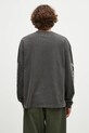 Îmbrăcăminte NEIGHBORHOOD longsleeve din bumbac Pigment Dyed Crewneck Longsleeve 242UNNH.CSM03 gri