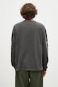 Oblečení Bavlněné tričko s dlouhým rukávem NEIGHBORHOOD Pigment Dyed Crewneck Longsleeve 242UNNH.CSM03 šedá