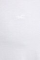 Hollister Co. longsleeve din bumbac KI324.4198.100 alb