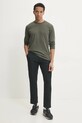 Hollister Co. longsleeve din bumbac KI324.4198.330 verde AW24