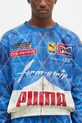 Mikina Puma Puma x A$AP ROCKY Quilted Sweat Shirt modrá 631125
