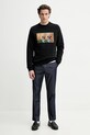 PS Paul Smith bluză M2R.191Z.PP4699 negru SS25