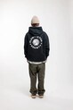 Odjeća Pamučna dukserica Flowers for Society Basic Back Print Hoodie FFSAPP069 crna