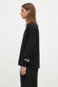 Undercover longsleeve bawełniany C/S UC2D4894 czarny AW24