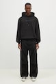 Maharishi felpa in cotone Maharishi Organic Hooded Sweat 4622.BLACK nero