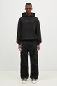 Maharishi cotton sweatshirt Maharishi Organic Hooded Sweat 4622.BLACK black