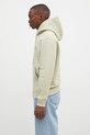 Maison Kitsuné felpa in cotone Bold Fox Head Patch MM00713KM0307 verde AW24