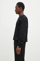 AAPE sweatshirt Moon Face Logo AAPSWMB318XXN black AW24